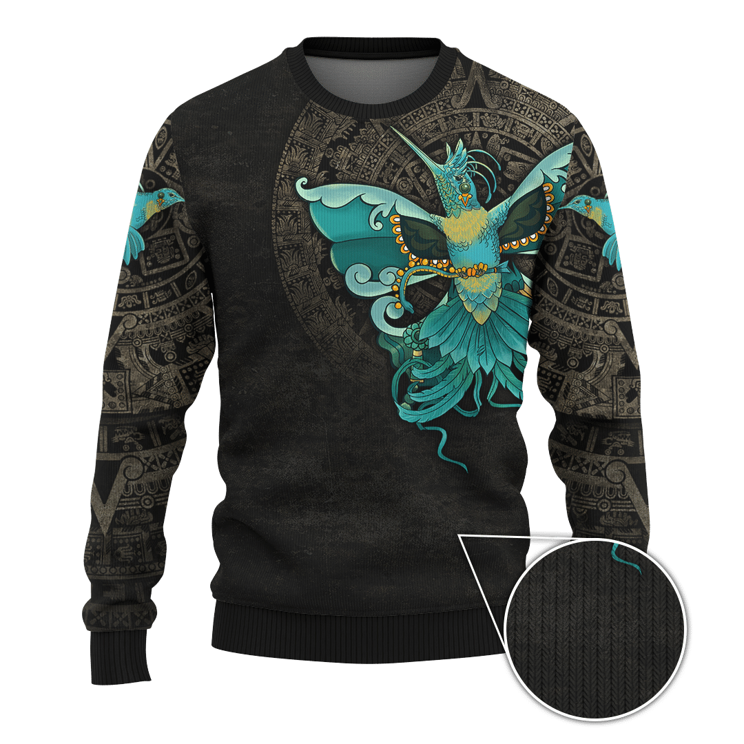 Aztec Hummingbird Itzpapalotl Maya Aztec Customized 3D All Over Printed Shirt - AM Style Design - Amaze Style™