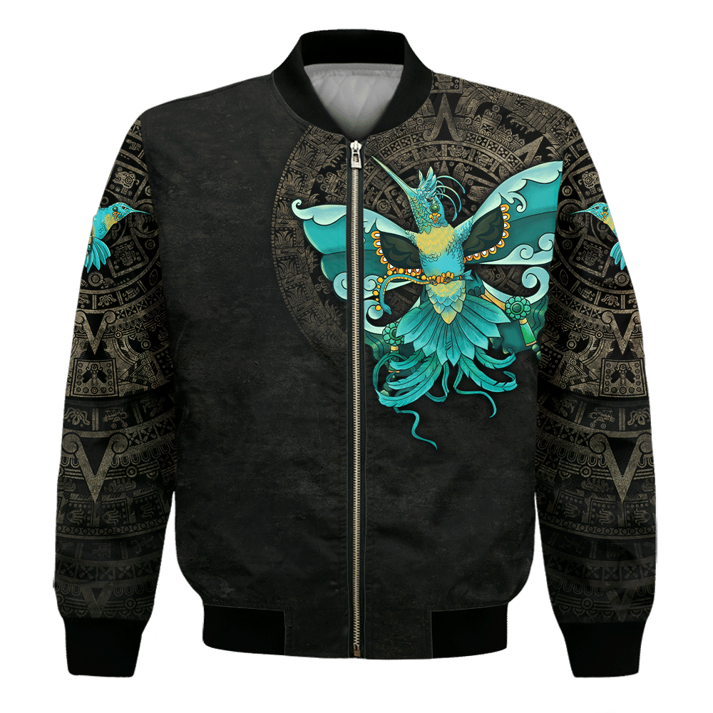 Aztec Hummingbird Itzpapalotl Maya Aztec Customized 3D All Over Printed Shirt - AM Style Design - Amaze Style™