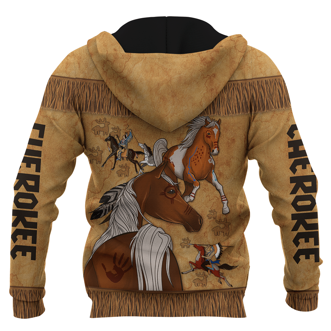 Indian Horse Tattoo Native American Style Customized All Over Printed Shirts - Am Style Design - Amaze Style™