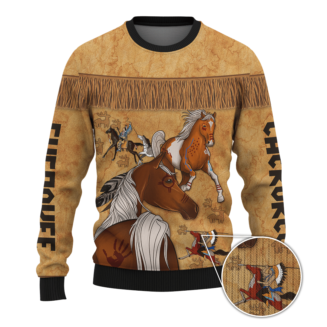 Indian Horse Tattoo Native American Style Customized All Over Printed Shirts - Am Style Design - Amaze Style™