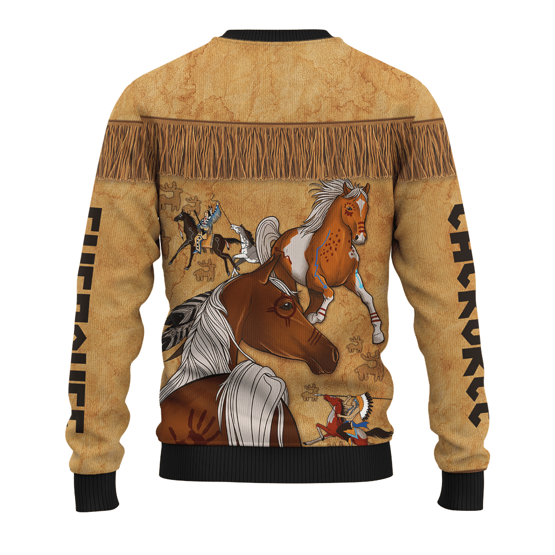 Indian Horse Tattoo Native American Style Customized All Over Printed Shirts - Am Style Design - Amaze Style™