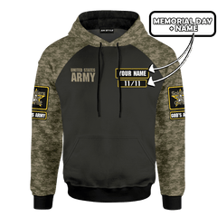 Army Of God - Jesus Customized 3D All Overprinted Shirts - AM Style Design™ - Amaze Style™