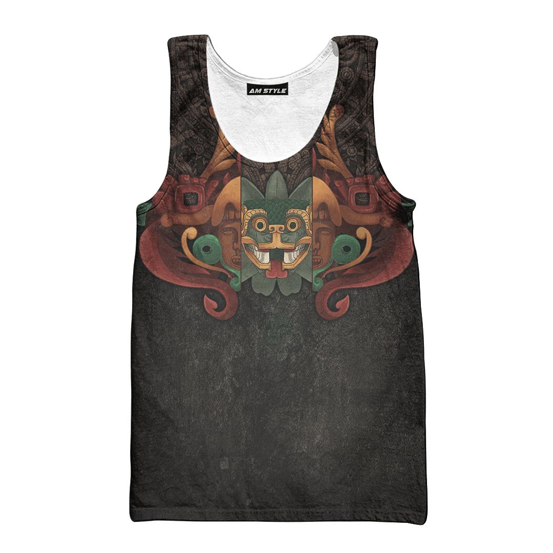 Aztec Fire Serpent Quetzalcoatl Maya Aztec Customized 3D All Over Printed Shirt - AM Style Design - Amaze Style™