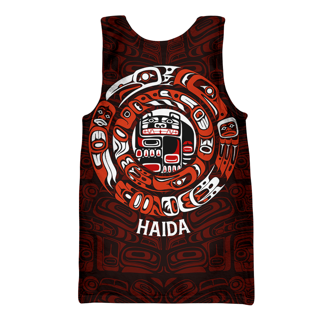 Bear Tattoo Native American Pacific Northwest Style Customized All Over Printed Shirt - Am Style Design - Amaze Style™