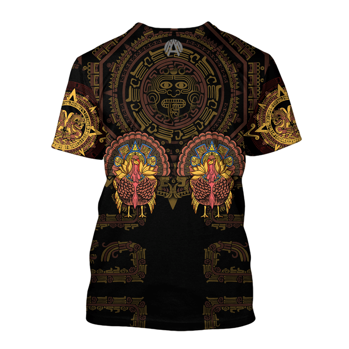 Aztec Mayan Aztec Turkey Thanksgiving 3d All Over Printed Shirt Am Style - Amaze Style™