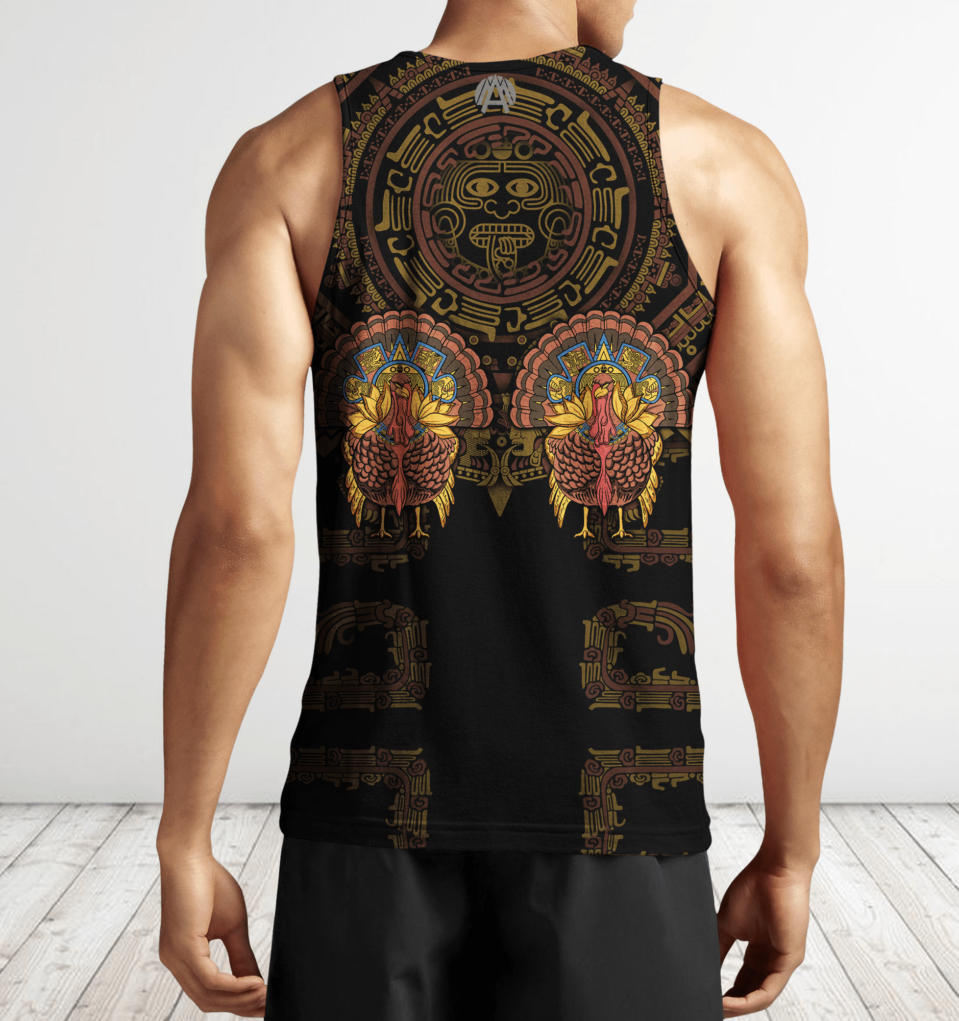 Aztec Mayan Aztec Turkey Thanksgiving 3d All Over Printed Shirt Am Style - Amaze Style™