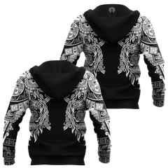 Aztec Mayan Turkey Thanksgiving 3d Monochrome All Over Printed Vintage Shirt Am Style - Amaze Style™