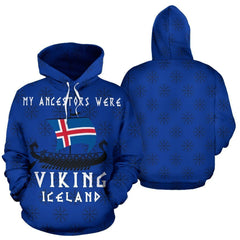 Iceland - My Ancestors Were Viking Hoodie A7 - Amaze Style™-ALL OVER PRINT HOODIES (P)