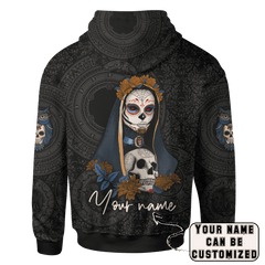 Aztec Mayan Mexico Sugar Skull Dia De Muertos 3d All Over Printed Shirt AM Style - Amaze Style™