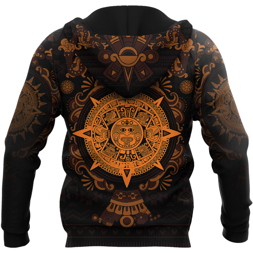 Mexico Aztec Turkey Sun Stone Thanksgiving All Over Printed Unisex Shirts - AM Style - Amaze Style™