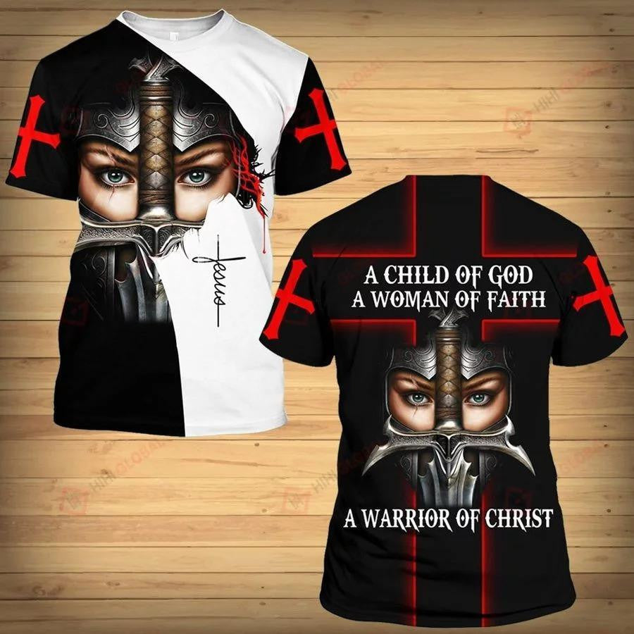 A Child Of God 3D All Over Printed Shirts For Men and Women TA040205 - Amaze Style™-Apparel