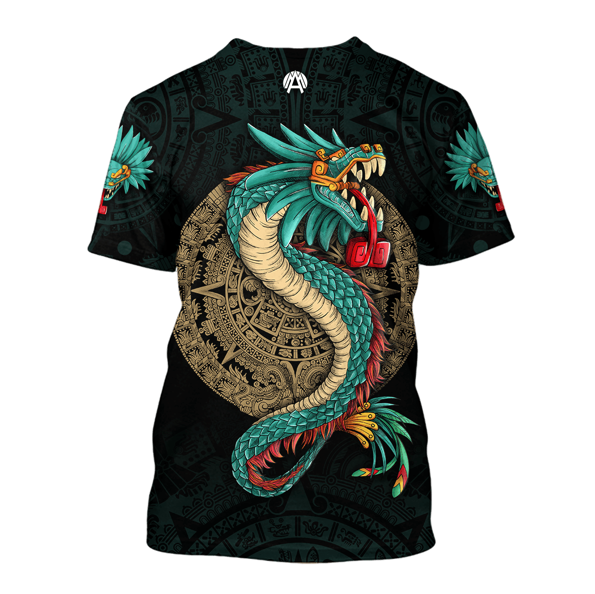 Aztec Maya Quetzalcoatl God Brings The Sun Around 3d All Over Printed Shirt AM Style - Amaze Style™