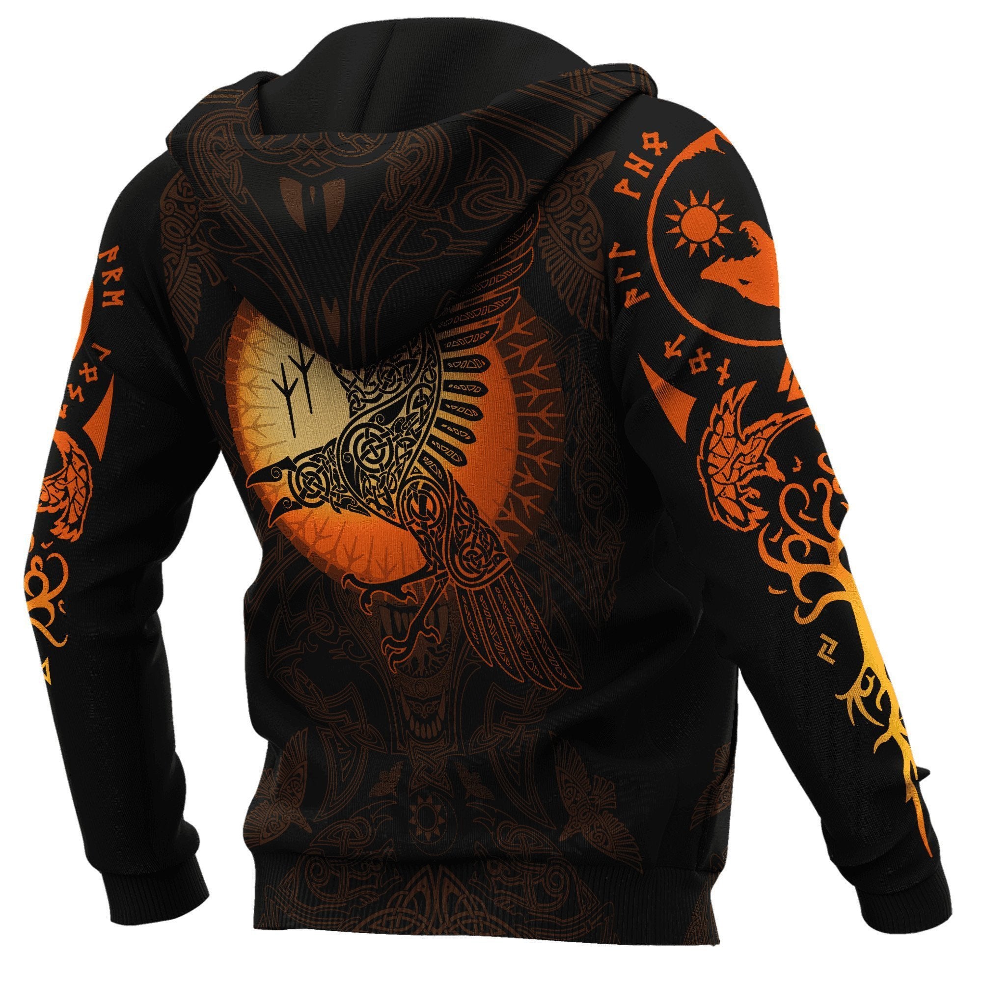 Raven Viking 3D All Over Printed Unisex Shirts - Amaze Style™