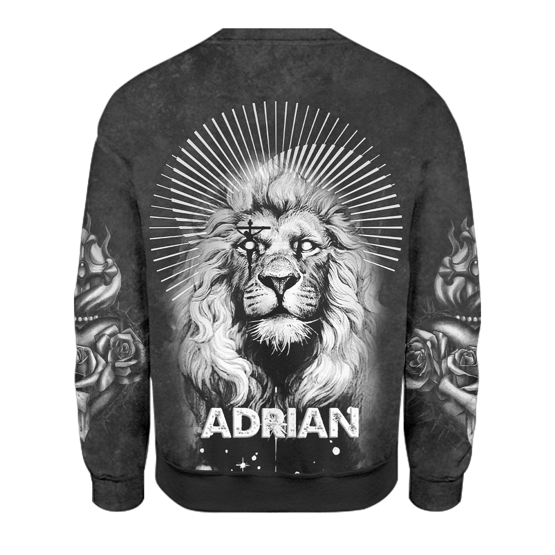 Jesus Lion Tattoo King Of Kings Customized 3D All Over Printed Shirt - AM Style Design - Amaze Style™