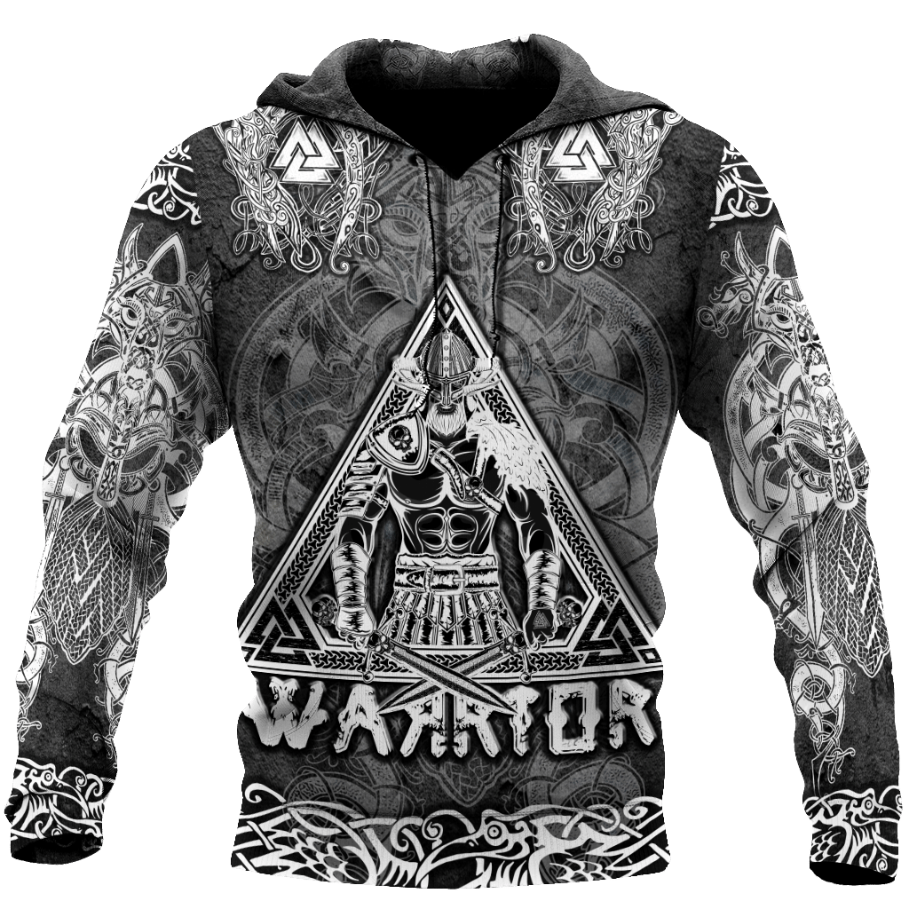 Viking Warriors tattoos 3D all over printed for man and women - Amaze Style™-Apparel