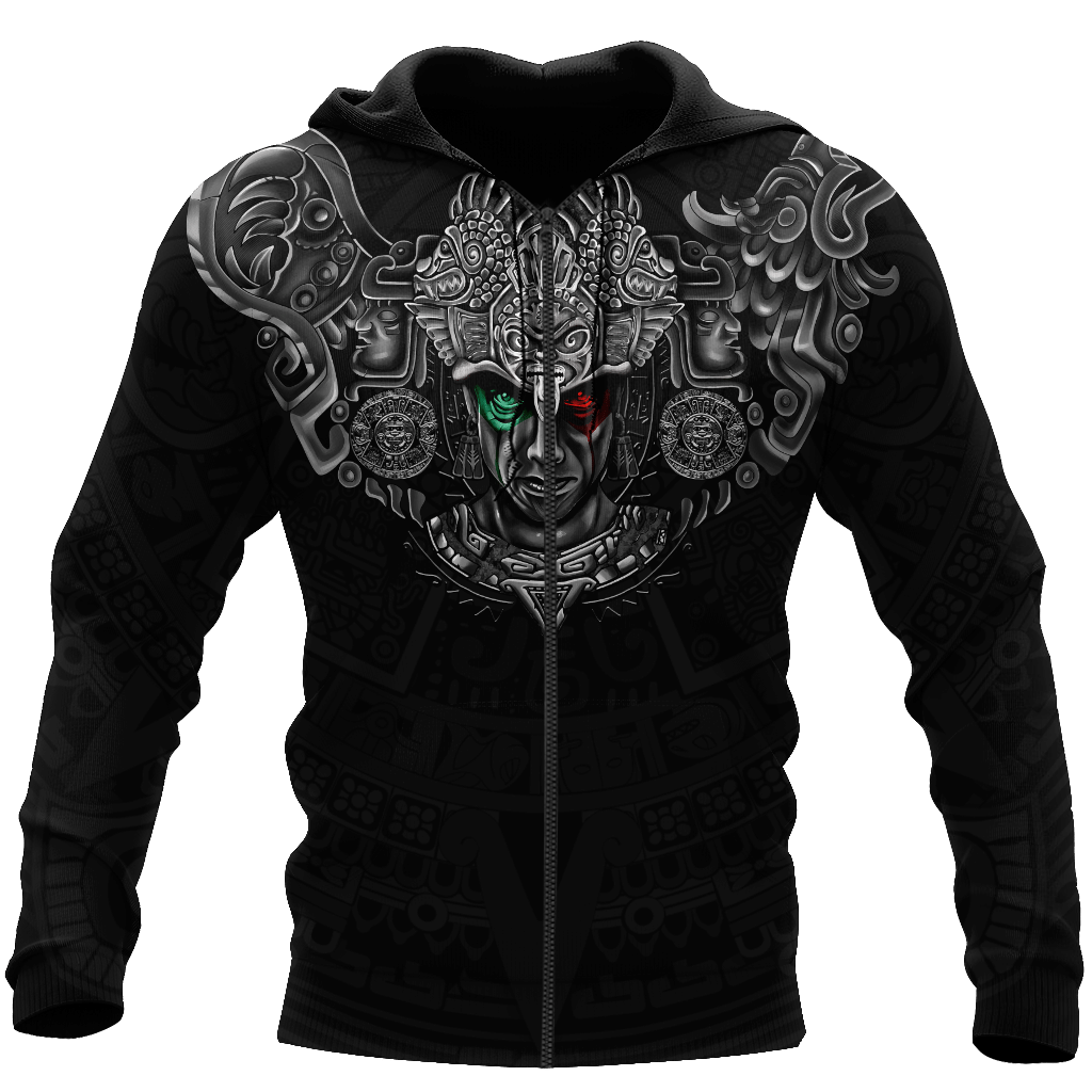 Aztec Warrior 3D All Over Printed Hoodie - Amaze Style™