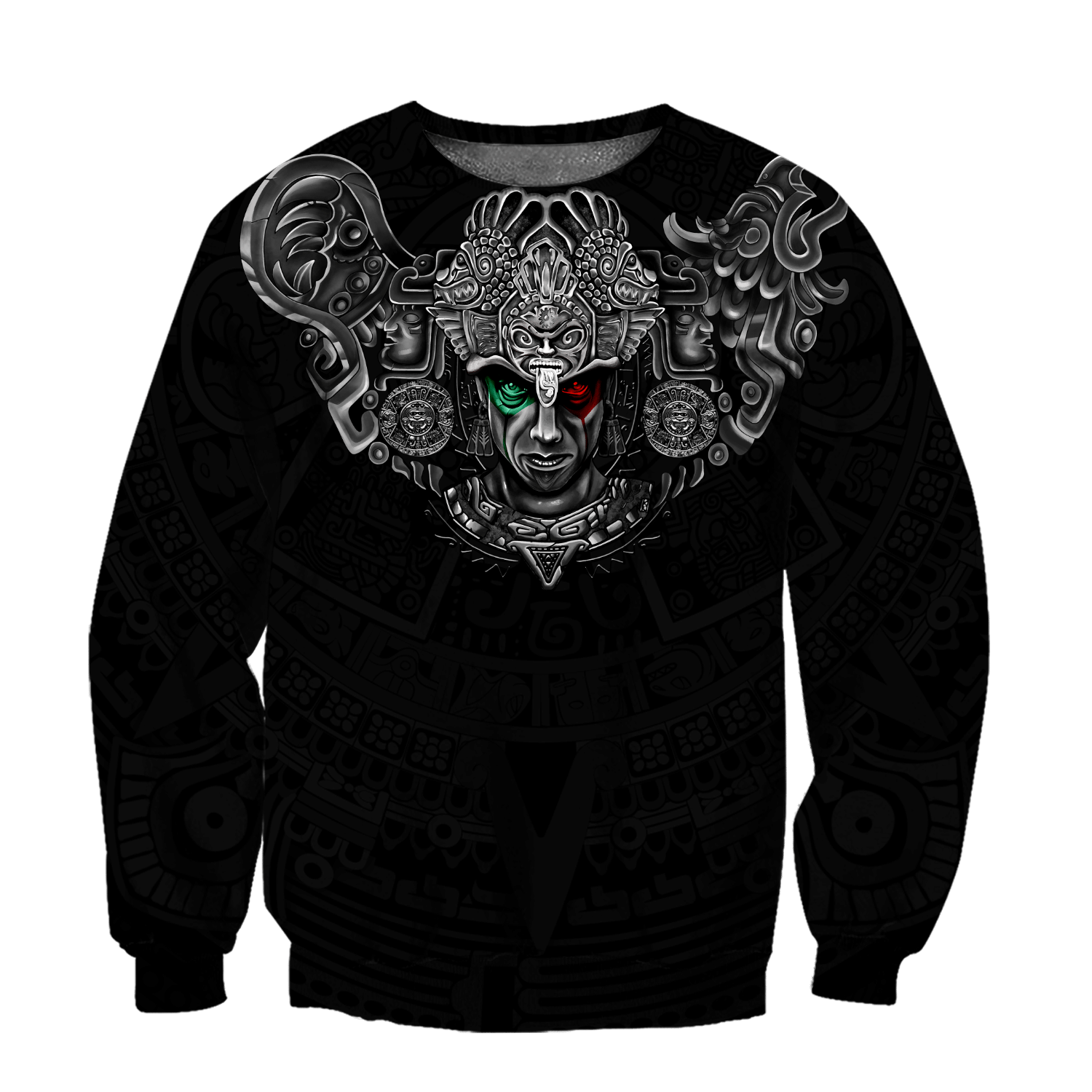 Aztec Warrior 3D All Over Printed Hoodie - Amaze Style™