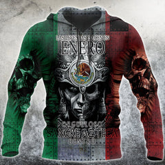 3D All Over Aztec Warrior Mexican 01 Hoodie - Amaze Style™