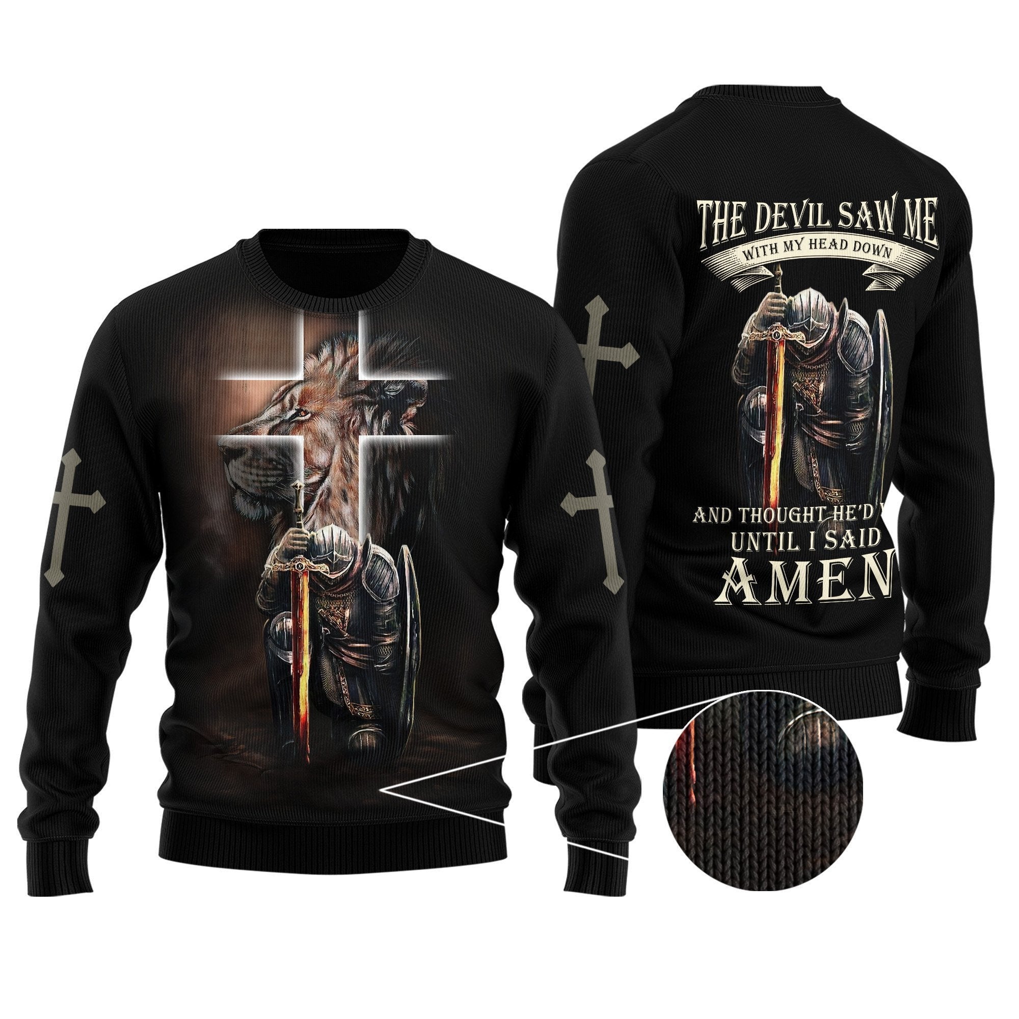 Lion Warrior Jesus 3D All Over Printed Unisex Shirts - Amaze Style™