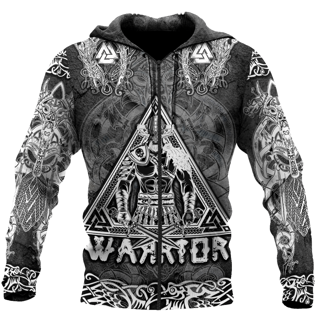 Viking Warriors tattoos 3D all over printed for man and women - Amaze Style™-Apparel