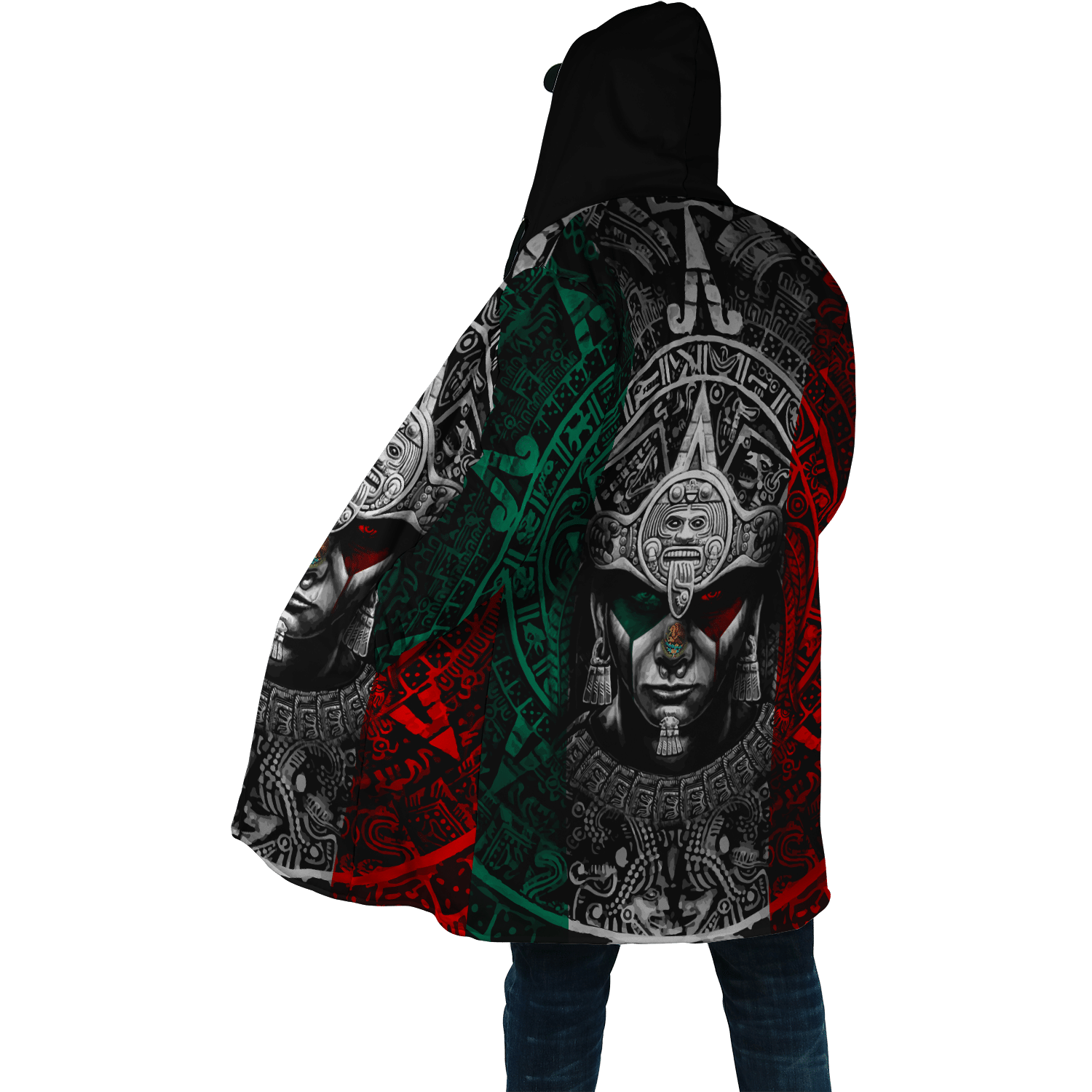 Aztec Warrior 3D All Over Printed Hoodie - Amaze Style™