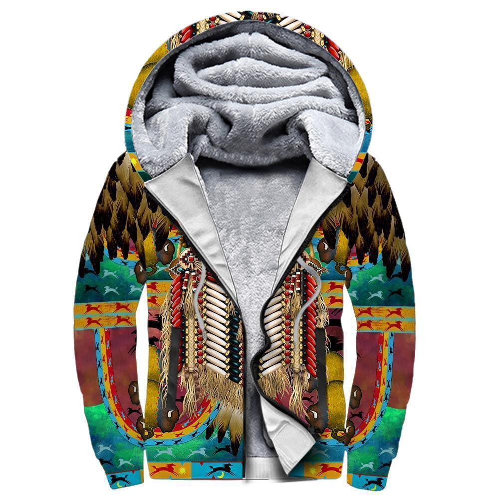 NATIVE FEATHER COLOR COAT MP688 - Amaze Style™-Apparel