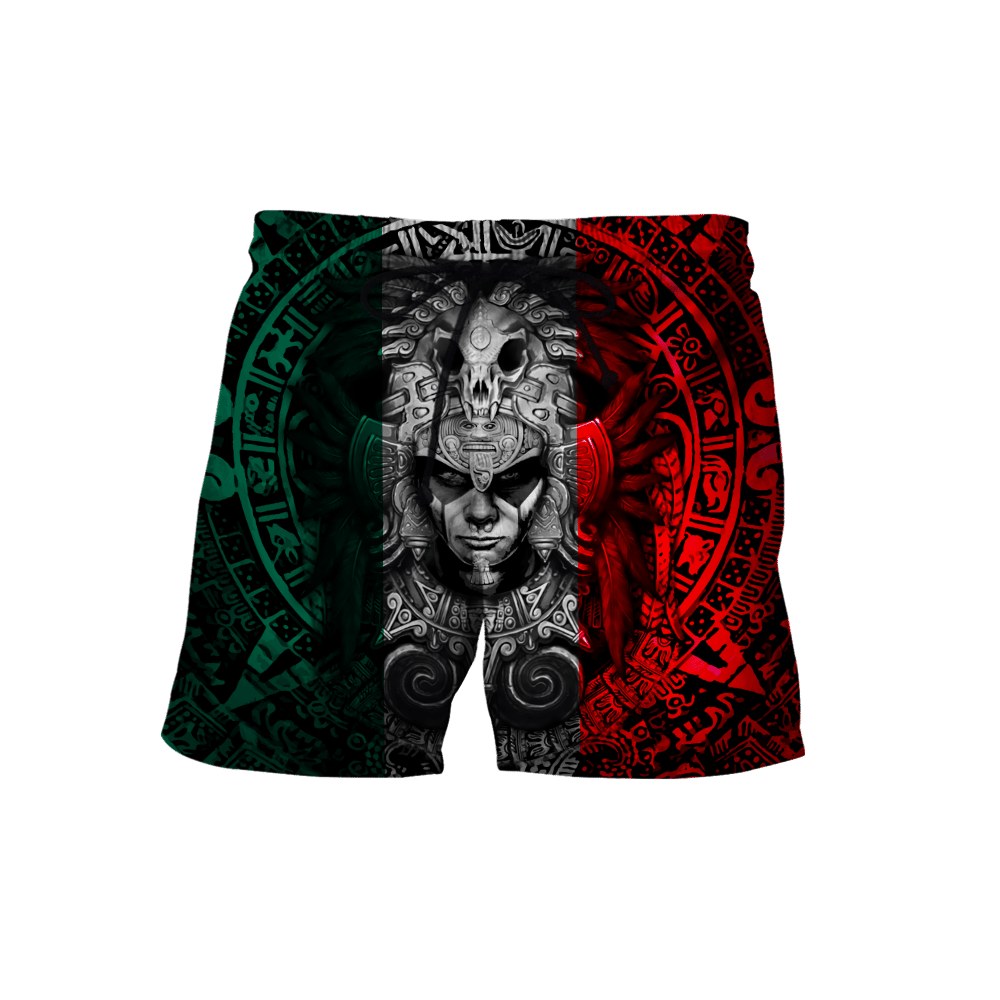 Aztec Warrior Mexico 3D All Over Printed Shirts - Amaze Style™