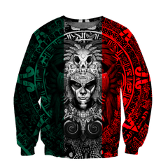 Aztec Warrior Mexico 3D All Over Printed Shirts - Amaze Style™