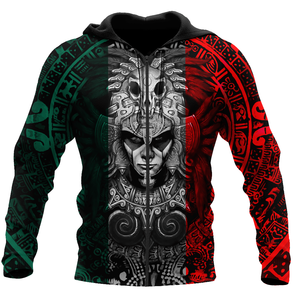 Aztec Warrior Mexico 3D All Over Printed Shirts - Amaze Style™