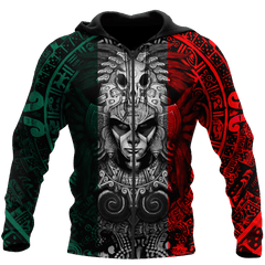 Aztec Warrior Mexico 3D All Over Printed Shirts - Amaze Style™