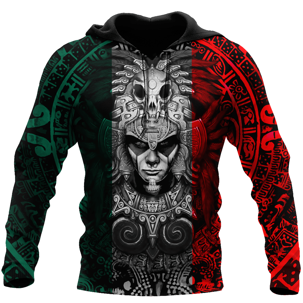 Aztec Warrior Mexico 3D All Over Printed Shirts - Amaze Style™