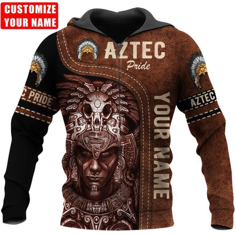 Persionalized Aztec Pride 3D All Over Printed Unisex Hoodie no2 - Amaze Style™