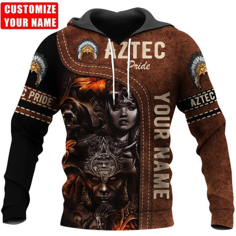 Persionalized Aztec Pride 3D All Over Printed Unisex Hoodie no1 - Amaze Style™