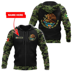 Mexico Coat Of Arms 3D All Over Printed Hoodie - Amaze Style™