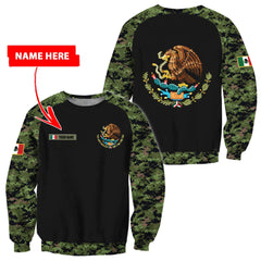 Mexico Coat Of Arms 3D All Over Printed Hoodie - Amaze Style™