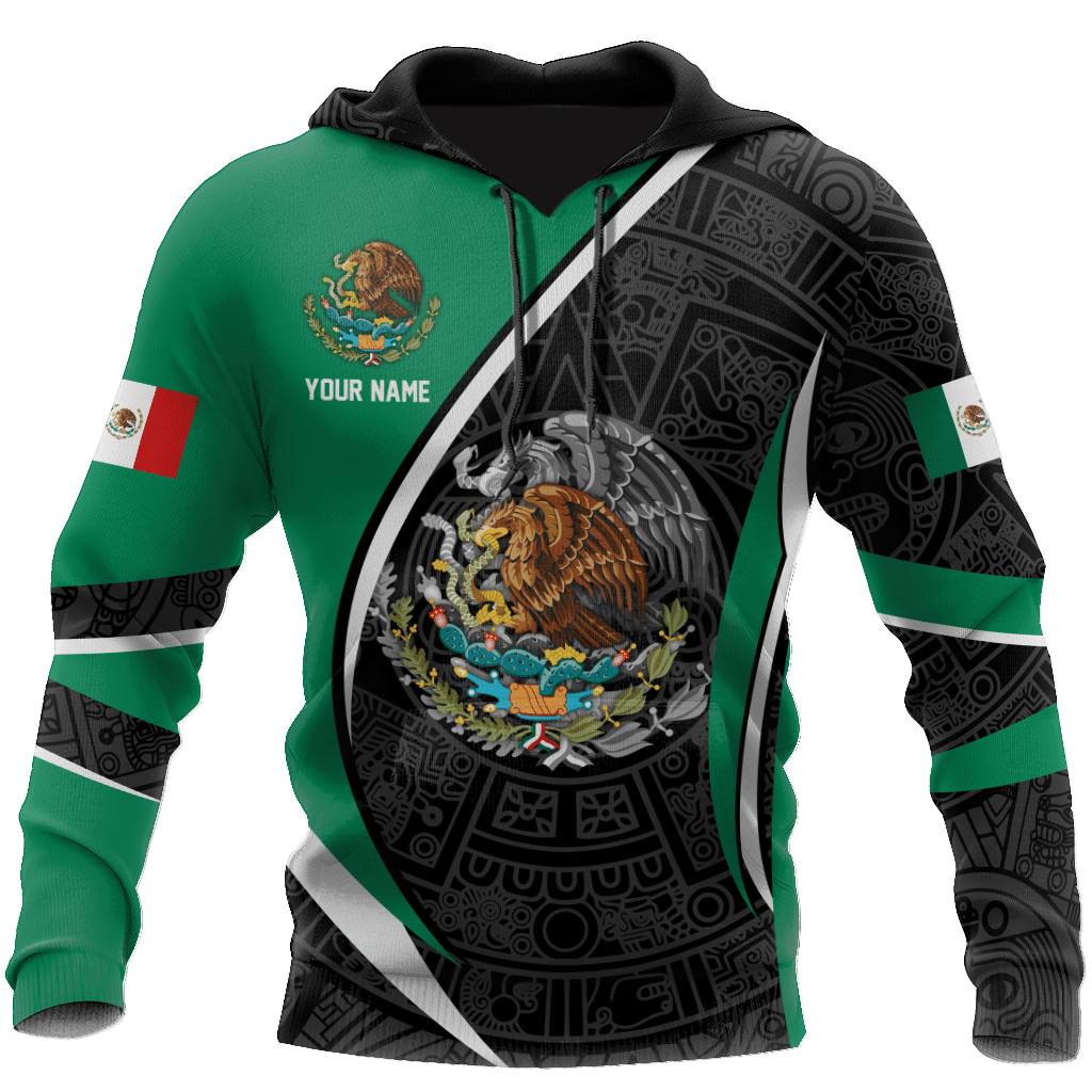 Mexico Spirit (Aztec) Customize 3D All Over Printed Shirts - Amaze Style™-Apparel