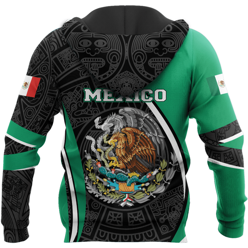 Mexico Spirit (Aztec) Customize 3D All Over Printed Shirts - Amaze Style™-Apparel