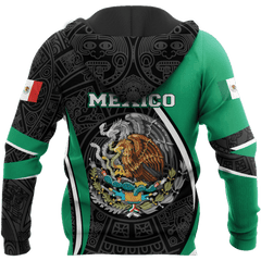 Mexico Spirit (Aztec) Customize 3D All Over Printed Shirts - Amaze Style™-Apparel