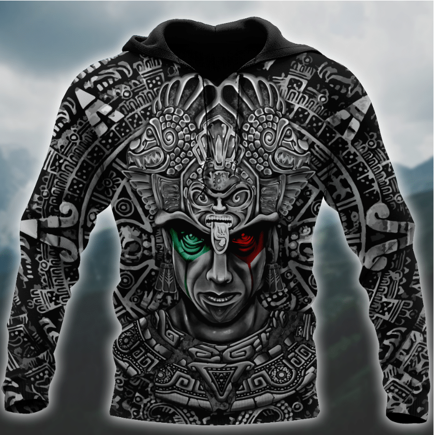 Aztec Warrior 3D All Over Printed Shirts For Men And Women - Amaze Style™