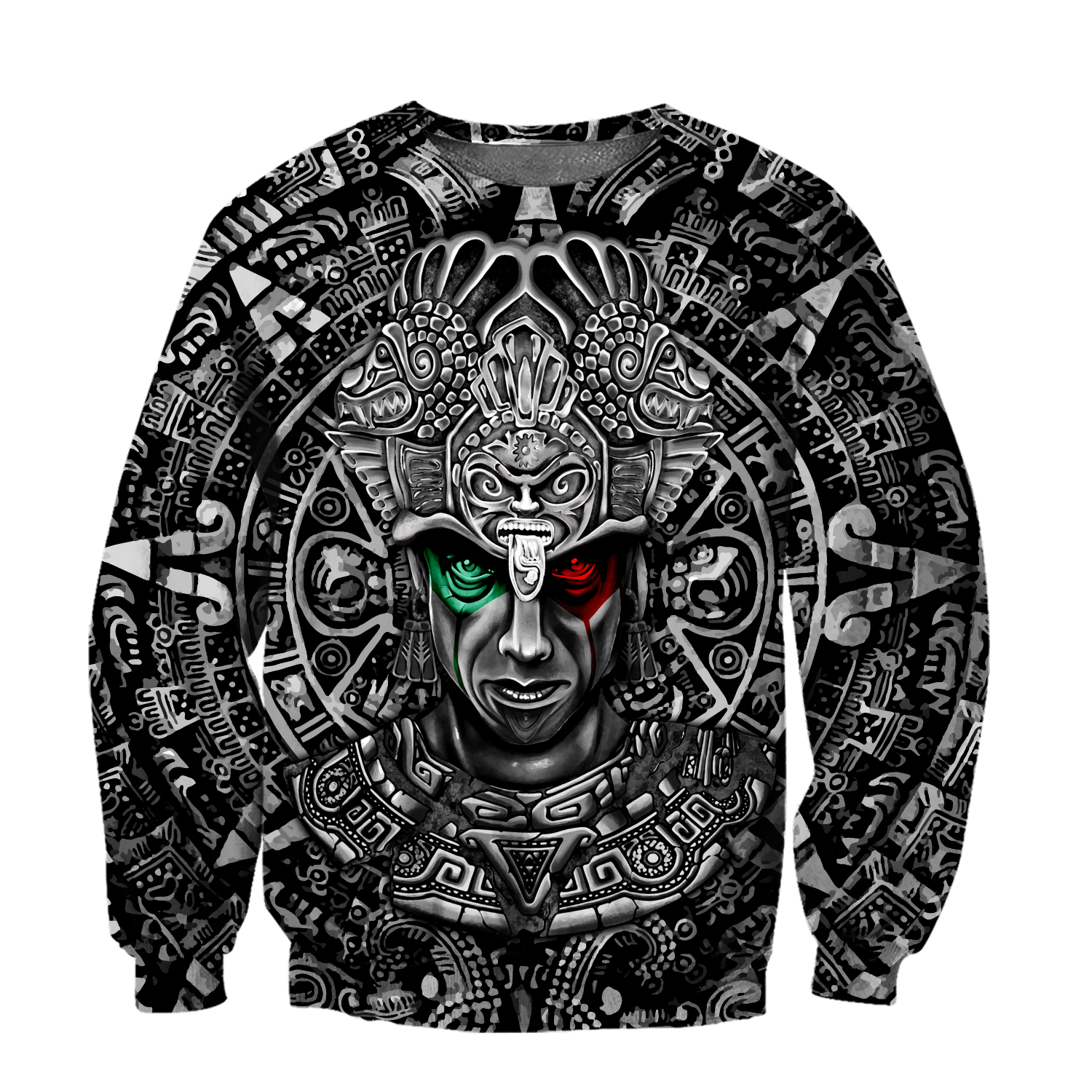 Aztec Warrior 3D All Over Printed Shirts For Men And Women - Amaze Style™