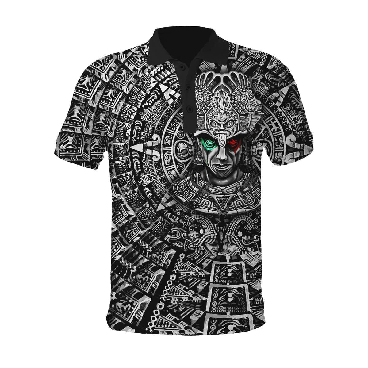 Aztec Warrior Mexican 3D All Over Printed Unisex Shirts - Amaze Style™