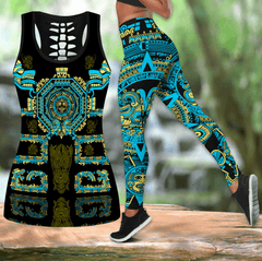 Aztec Mexico Combo Legging + Tank Top SN04022103JJ - Amaze Style™