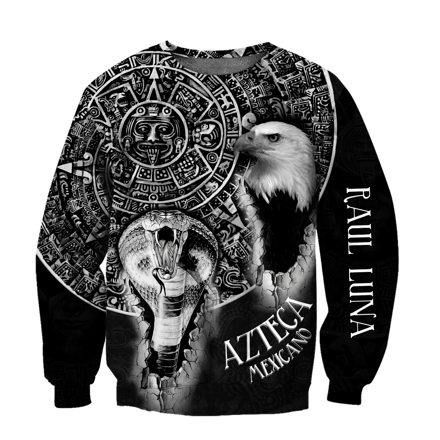 Aztec Mexican Customize 3D All Over Printed Hoodie - Amaze Style™