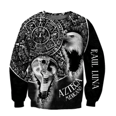 Aztec Mexican Customize 3D All Over Printed Hoodie - Amaze Style™