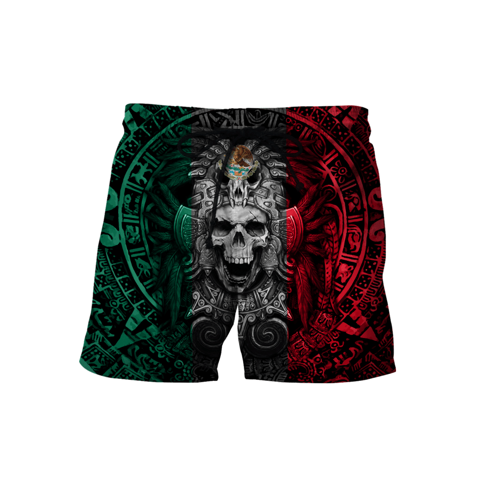 Mexican Aztec Warrior 3D All Over Printed Shirts For Men and Women QB07012004 - Amaze Style™-Apparel