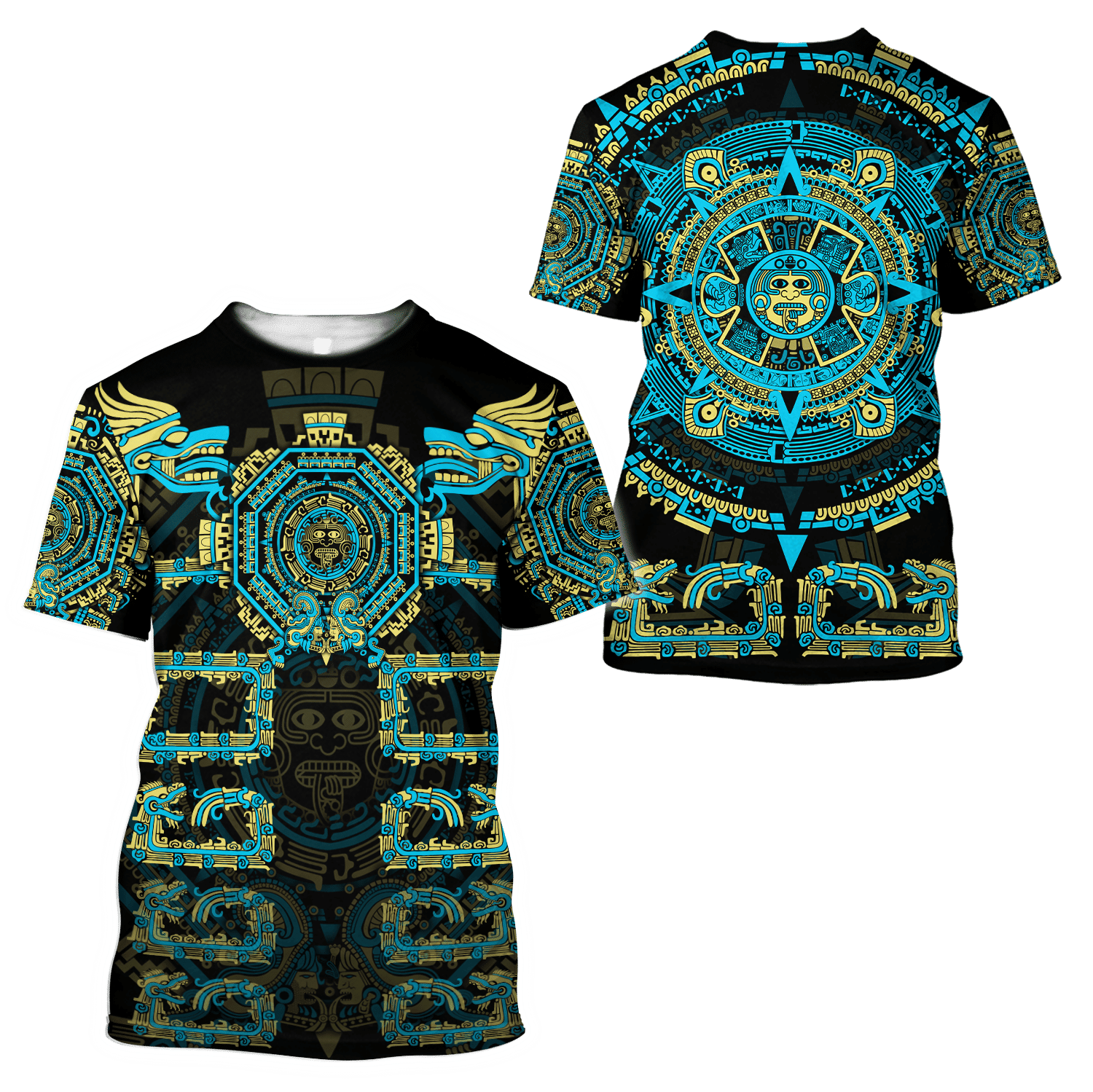 Aztec Mexico 3D All Over Printed Unisex Shirts For Men And Women - Amaze Style™