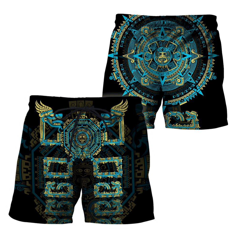 Aztec Mexico 3D All Over Printed Unisex Shirts For Men And Women - Amaze Style™