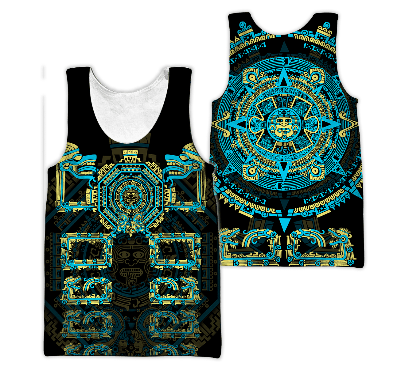 Aztec Mexico 3D All Over Printed Unisex Shirts For Men And Women - Amaze Style™