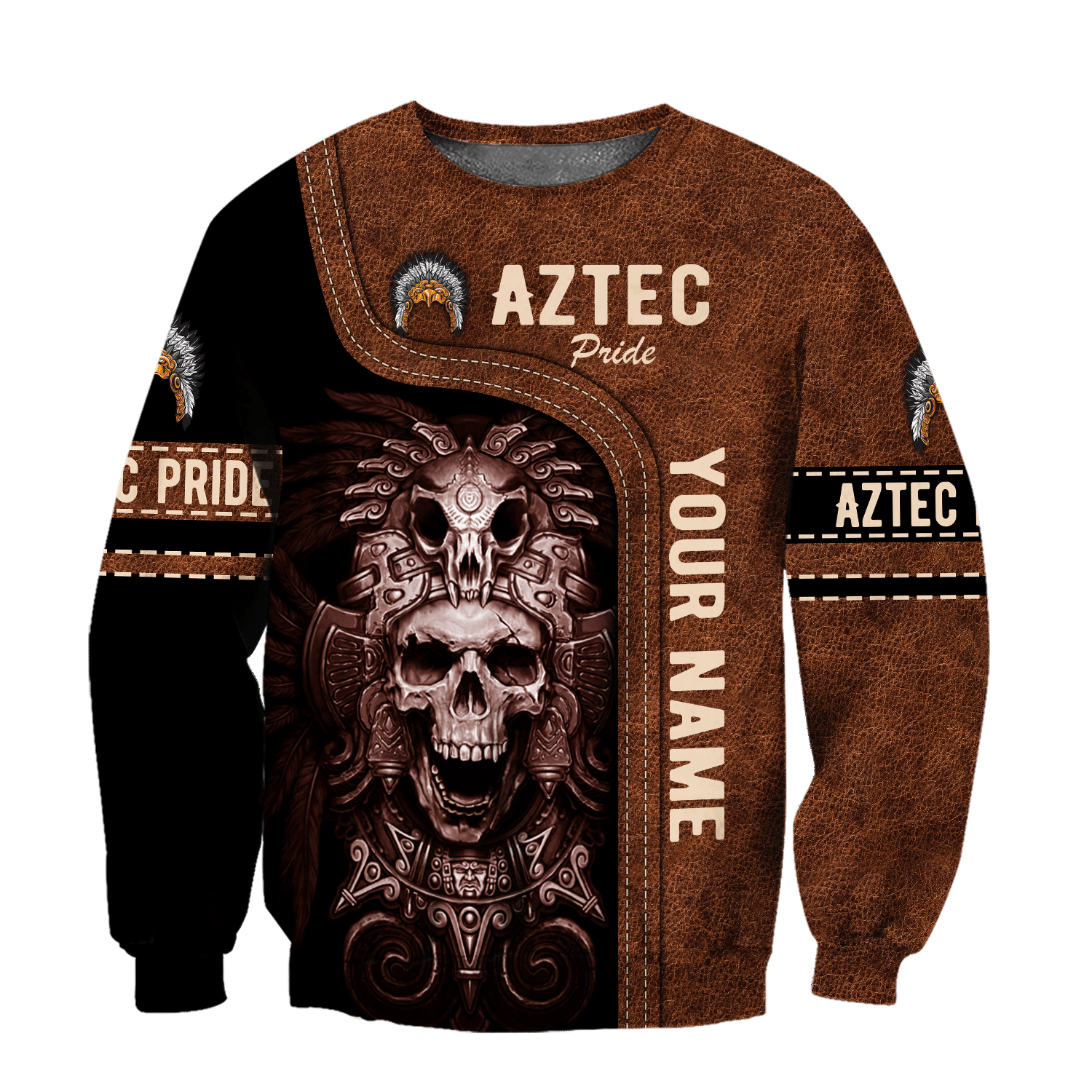 Personalized Name Aztec Pride 3D All Over Printed Hoodie DQB19042101 - Amaze Style™