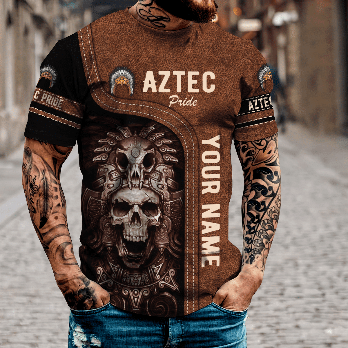 Personalized Name Aztec Pride 3D All Over Printed Hoodie DQB19042101 - Amaze Style™